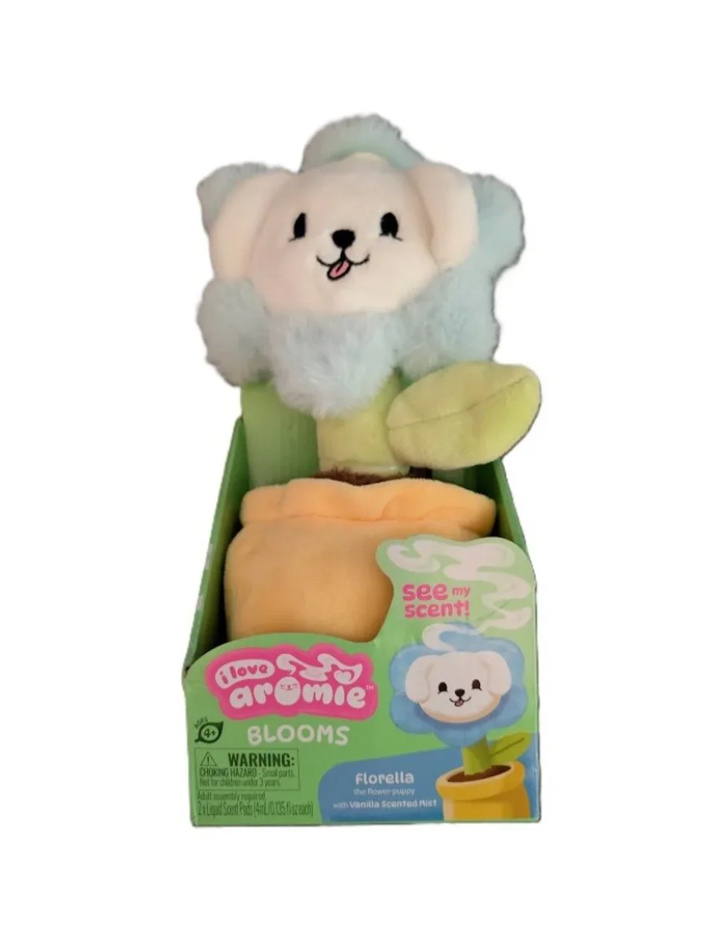 ToyMonster i love aromie Florella Vanilla Scented Flower Plush Mist Toy